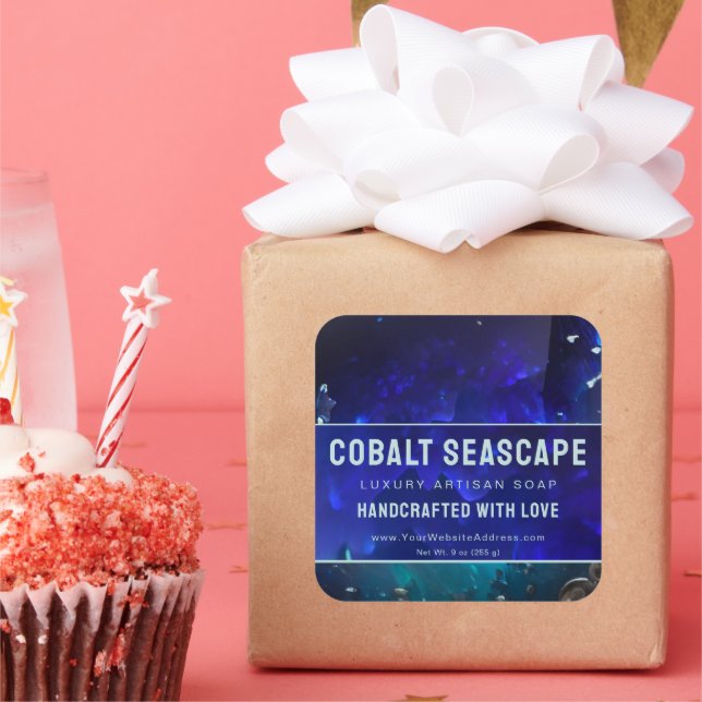 Aqua Candle Artisan Soap Hot Sauce Product Label (Party)