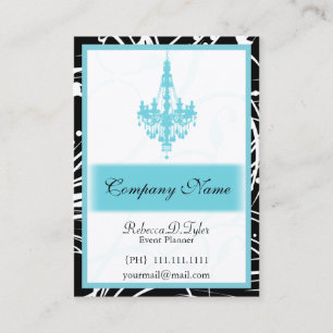 Aqua Chic Cartes de visite