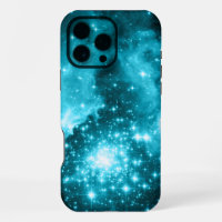 Aqua Coloured Stars