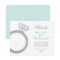 Aqua Diamond Ring Be My Bridesmaid Card
