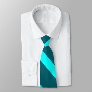 Aqua et Turquoise Broad University Cravate en band