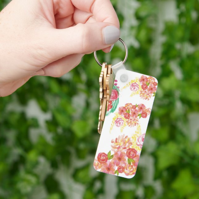 Aqua fleur keychain (Hand)