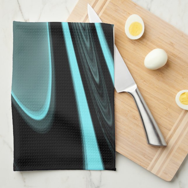 Aqua Float Kitchen Towel (Quarter Fold)