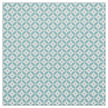 Aqua Geometric Circles Pattern Shippo