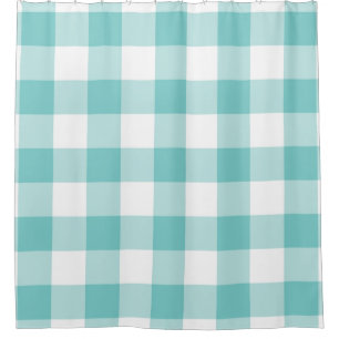 Aqua Gingham Pattern