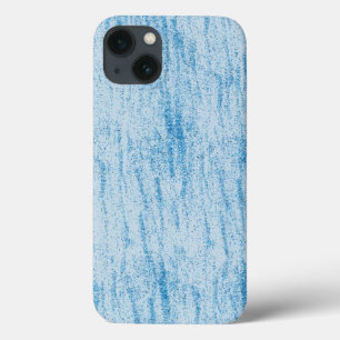 Aqua Glitter Abstract iPhone 13 Case