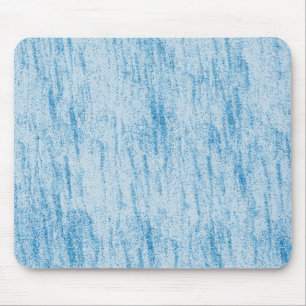 Aqua Glitter Abstract Mouse Pad
