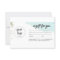 Aqua Gold Business Gift Certificate With Logo