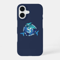 Aqua Harmony: Intertwined Fish Trinity
