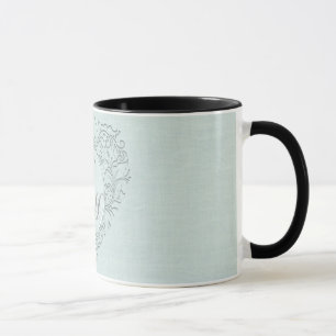 Aqua HeartyChic Mug