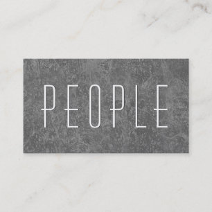 Aqua HUMAN RESOURCES CONSULTANT Simple Style V57 Business Card