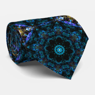 Aqua Kaleidoscope Effect,   Tie