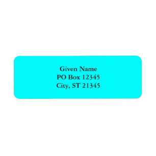Aqua Label