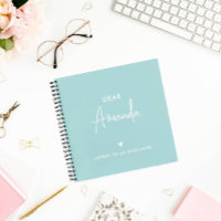 Aqua | Letters to My Daughter Keepsake Memory