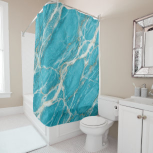 Aqua Marble Texture Modern Refined Look