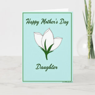 Aqua Marine Mothers Day Card