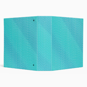 Aqua Medium Textured 2 inch Binder