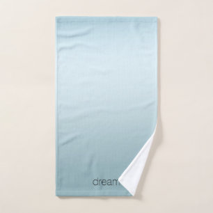 Aqua Ombre Bath Towel Set
