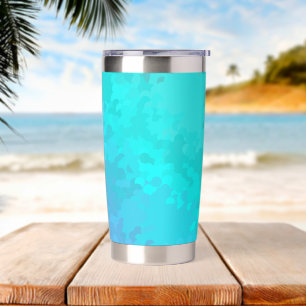 Aqua Ombre Insulated Tumbler