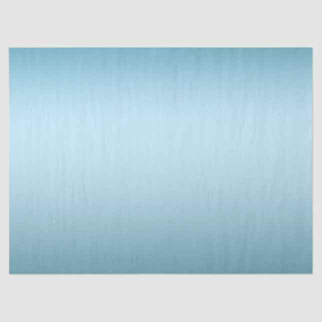 Aqua Ombre Tissue Paper (Front)