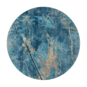 Aqua Onyx Marble: High-Resolution Design. Cutting Board
