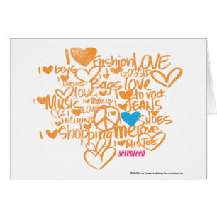 Aqua/orange de graffiti