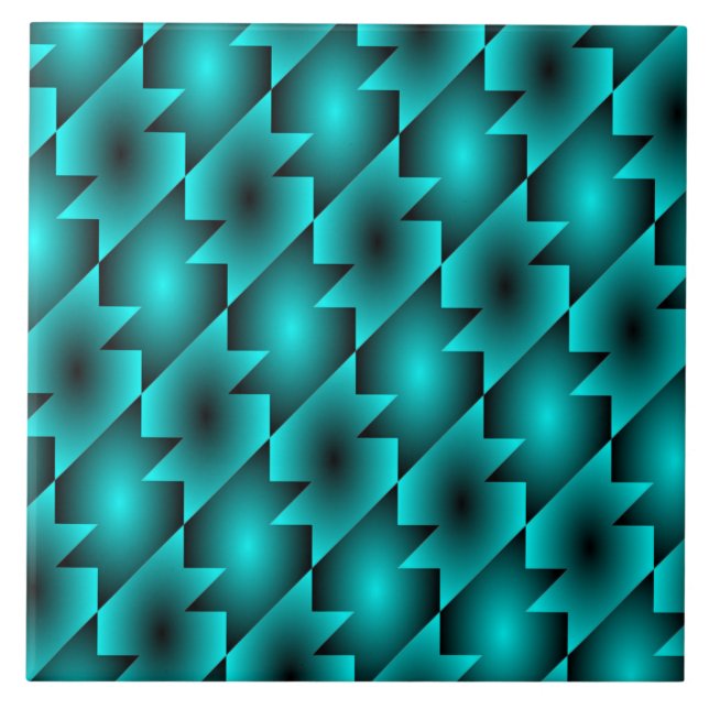 AQUA PATTERN DESIGN TILE (Front)