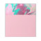 Aqua & Pink Abstract Note Pad