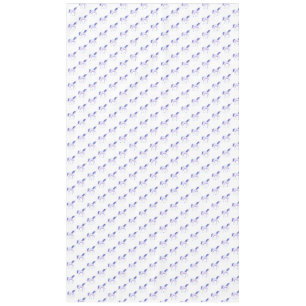 Aqua Purple White Unicorns Tablecloth