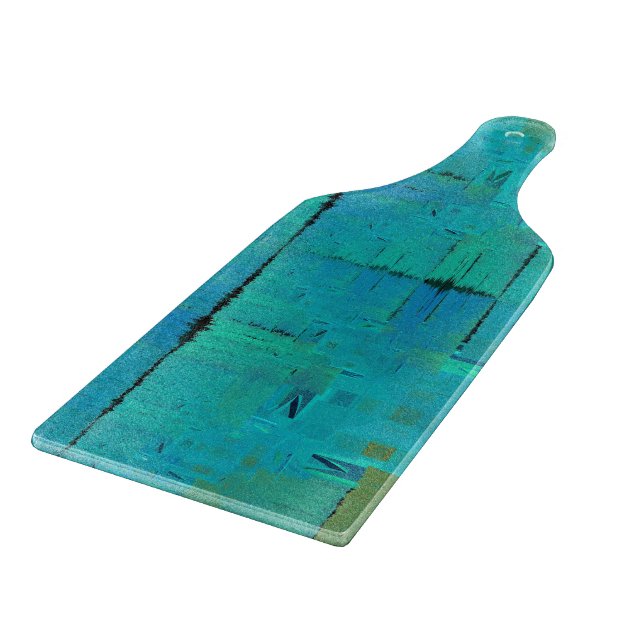 Aqua Resonance  Cutting Board (Corner)