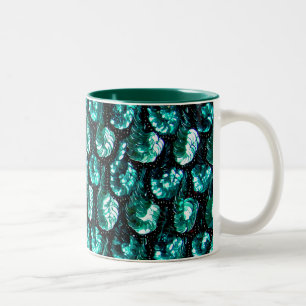 Aqua Sequin Mug