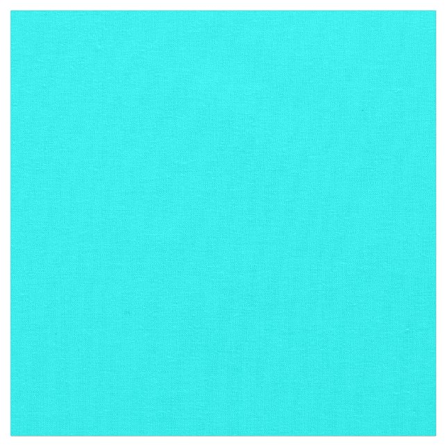 Aqua Solid Colour Fabric (Close Up)
