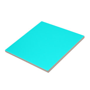 Aqua (solid colour) tile