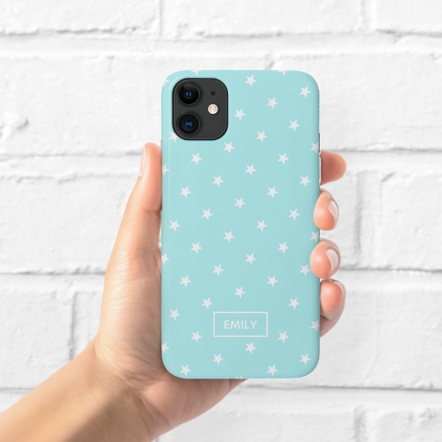 Aqua Stars Phone Case (Creator Uploaded)