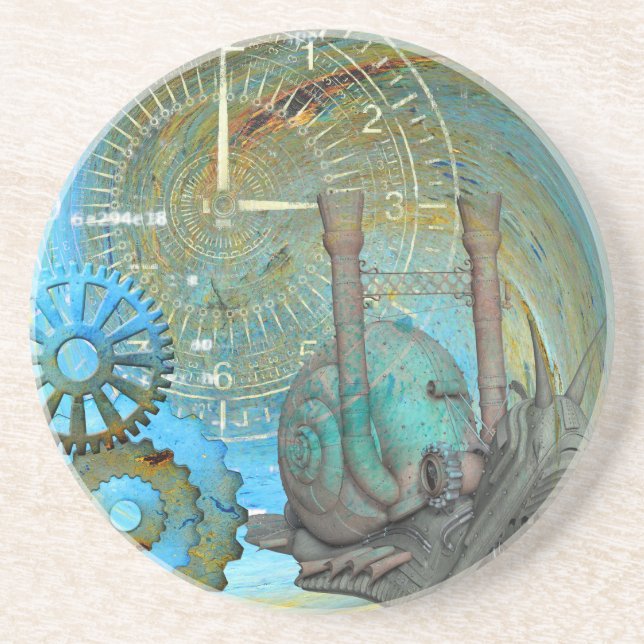 Aqua Steam Snail Traveller Coaster (Front)