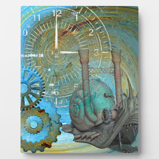 Aqua Steam Snail Traveller Plaque (Front)