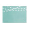 Aqua String Lights Wedding Insert Card