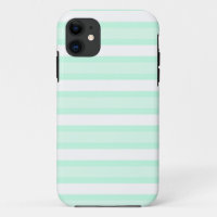 Aqua Stripe iPhone case