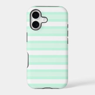 Aqua Stripe iPhone case