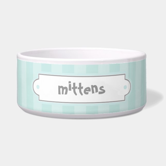 Aqua Stripes Pattern (Front)
