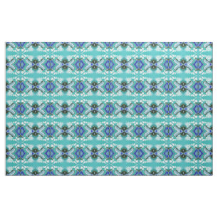 Aqua summer fabric