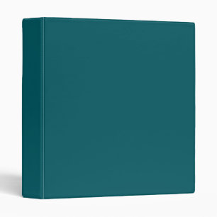 Aqua Teal Blue Binder