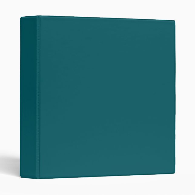 Aqua Teal Blue Binder (Front/Spine)