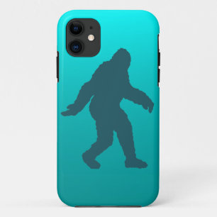 Aqua teal fade bigfoot artistic iphone 5 case