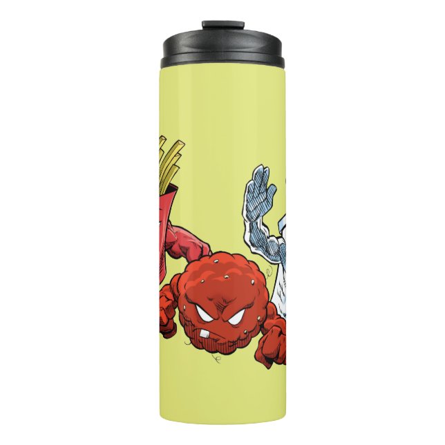 Aqua Teen Hunger Force Anime Graphic Thermal Tumbler (Front)