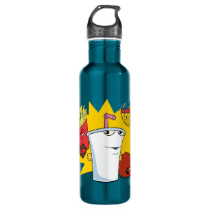 Aqua Teen Hunger Force Explosive Graphic 710 Ml Water Bottle