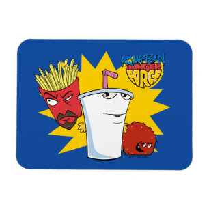 Aqua Teen Hunger Force Explosive Graphic Magnet