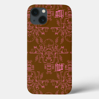 Aqua Teen Hunger Force Hieroglyphics iPhone 13 Case