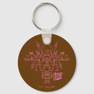 Aqua Teen Hunger Force Hieroglyphics Keychain