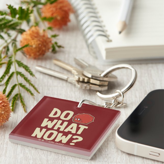 Aqua Teen Hunger Force Meatwad "Do What Now?" Keychain (Front Right)